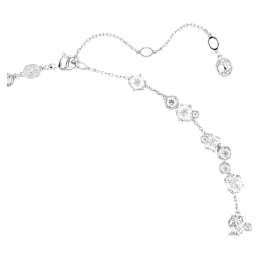 Collana Constella Taglio Round Bianca Placcato rodio - COLLANA