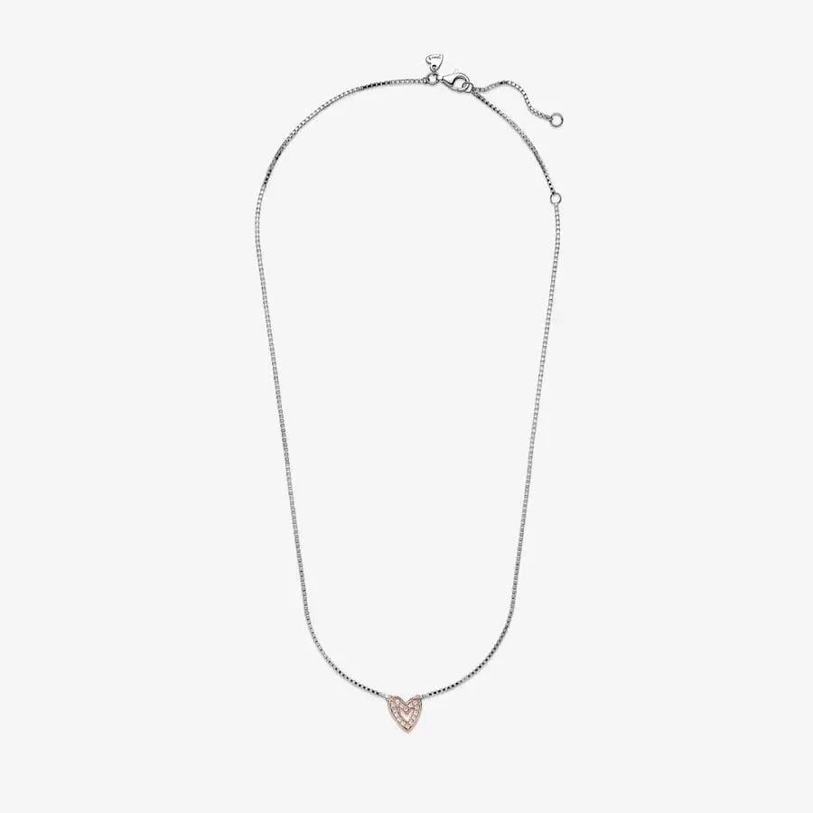 Collana Cuore Asimmetrico