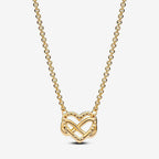 Collana Cuore Infinito Pietre Luminose