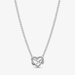 Collana Cuore Infinito Pietre Luminose