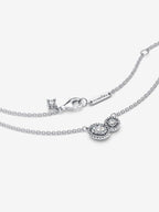 Collana Doppia Pietra Luminosa Argento Sterling 925 - COLLANA