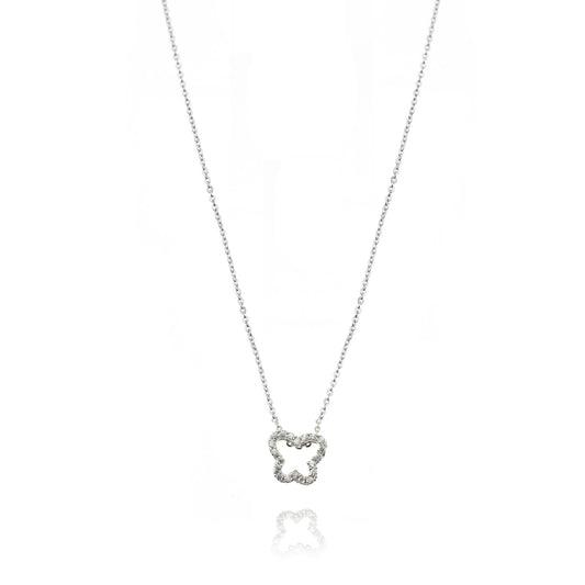 Collana Farfalla e Zirconi