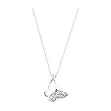 Collana Farfalla e Zirconi