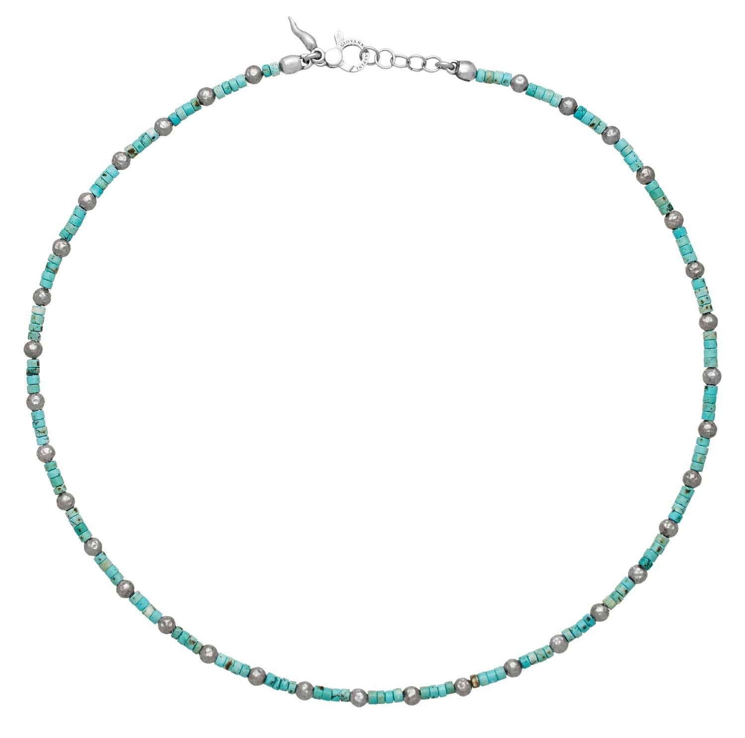 Collana Giovanni Raspini Tango Howlite – Argento 925 e Turchese - COLLANE
