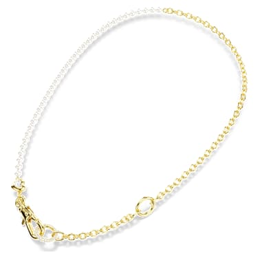 Collana Idyllia Crystal Pearl Bianca Placcato color oro - COLLANA