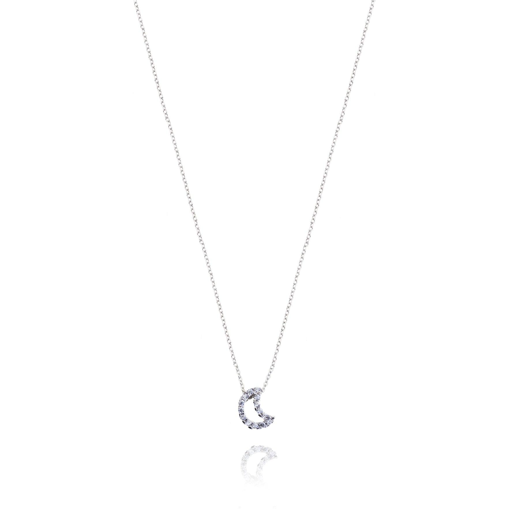Collana Luna e Zirconi