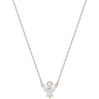 COLLANA MAGIC ANGEL, BIANCO, PLACCATO ORO ROSA