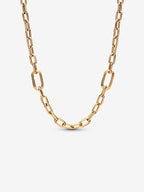 Collana Maglia Link Small Pandora ME Placcatura in Oro 14k - COLLANA