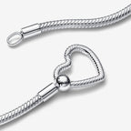 Collana Maglia Snake Chiusura a Cuore - COLLANE