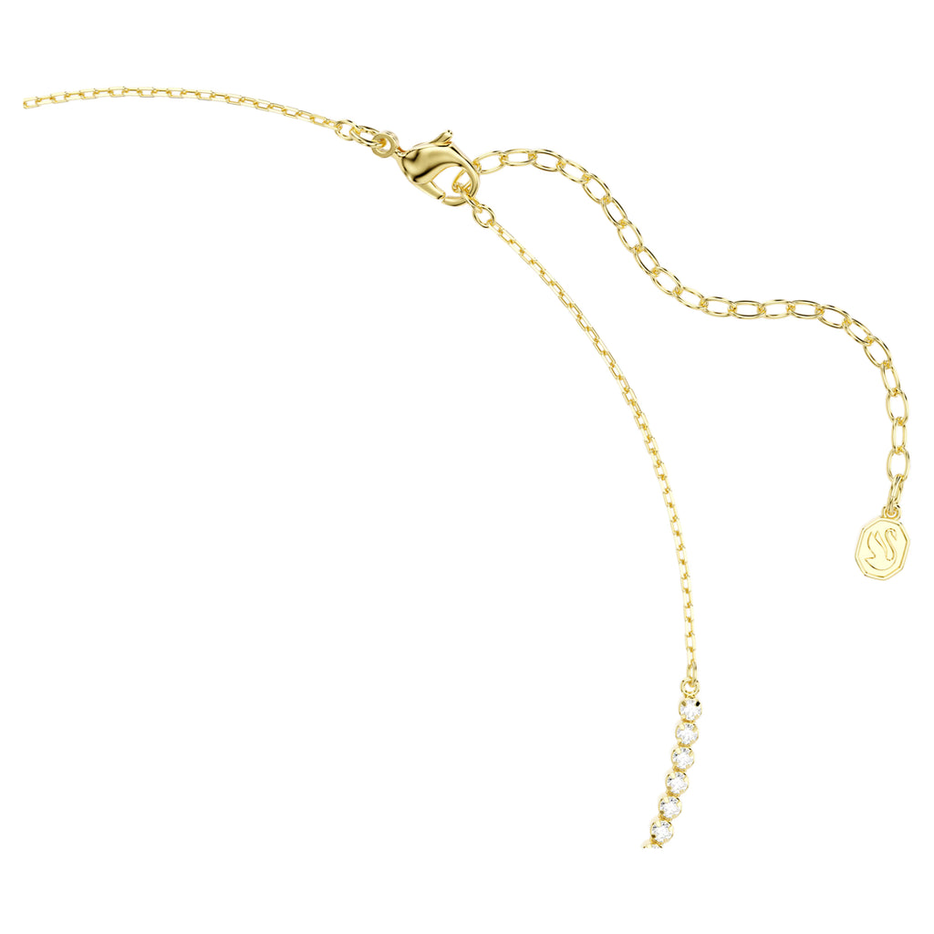 Collana Mesmera Taglio misto, Bianca, Finitura oro 18K