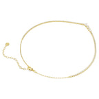 Collana Mesmera Taglio misto, Bianca, Finitura oro 18K