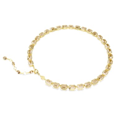 Collana Millenia Taglio ottagonale Giallo Placcato color oro - COLLANA