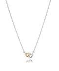 Collana Pandora Con Pendente Intreccio Di Cuori