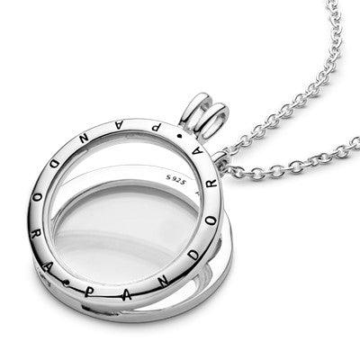 Collana Pandora Donna Medaglione Pandora Petite Dolci Ricordi