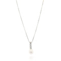 Collana Perla e Zirconi
