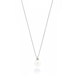 Collana Perla e Zirconi