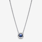 Collana Punto Luce Quadrato Blu - COLLANE