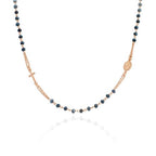 Collana Rosario girocollo Cristalli