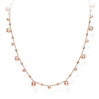Collana Sfere Rosé