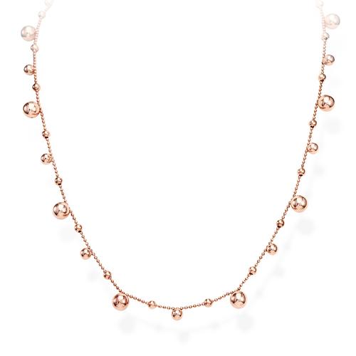 Collana Sfere Rosé