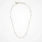 COLLANA SHINE Giallo & Bianco & Rose