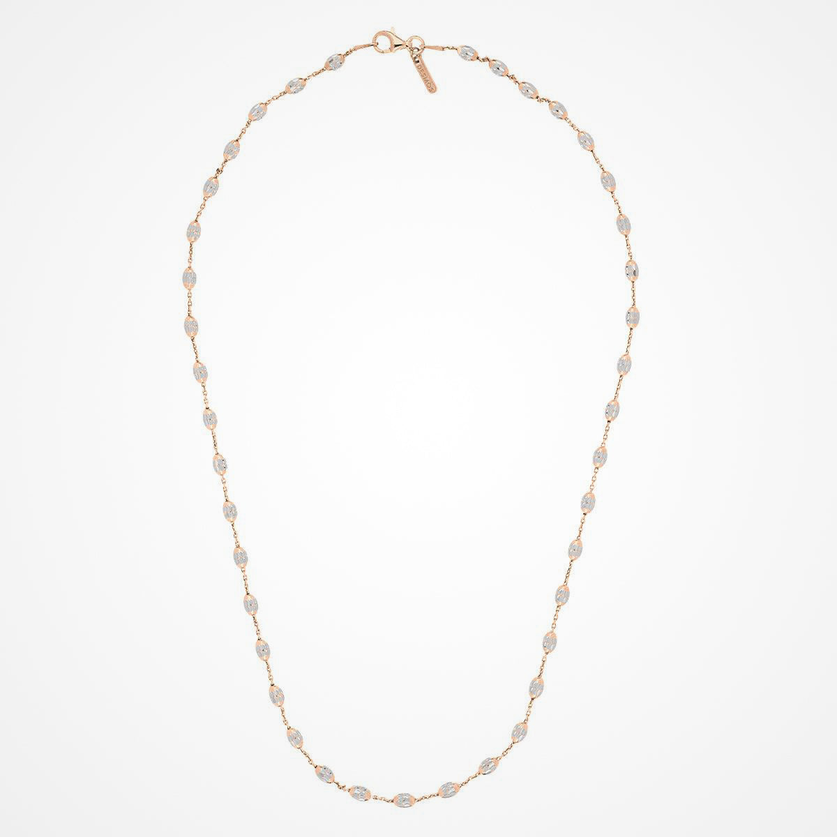 COLLANA STATION NEBULA Rose e silver