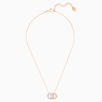 COLLANA STONE, MULTICOLORE, PLACCATO ORO ROSA