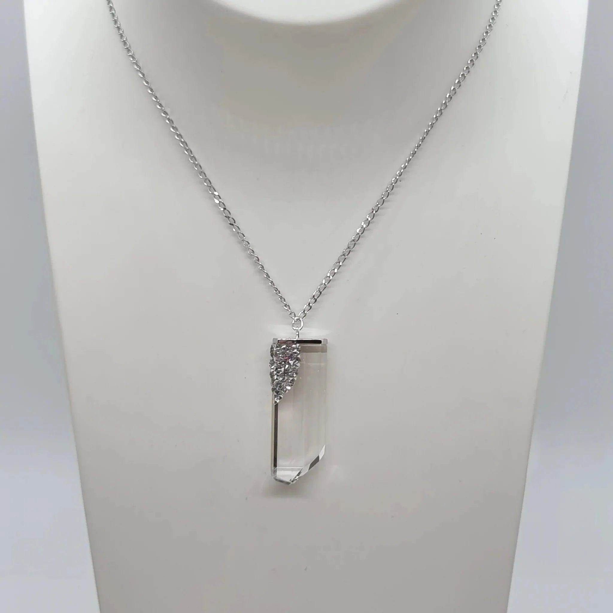 Collana Swarovski Clear Crystal JEWELRY TANO