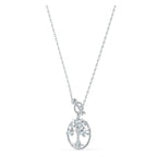 COLLANA SWAROVSKI SYMBOLIC TREE OF LIFE BIANCO