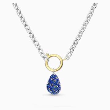 COLLANA THE ELEMENTS, BLU, MIX DI PLACCATURE
