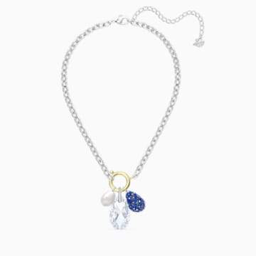 COLLANA THE ELEMENTS, BLU, MIX DI PLACCATURE