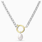 COLLANA THE ELEMENTS, BLU, MIX DI PLACCATURE