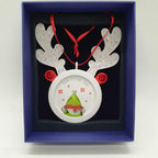 cornice renne natalizie swarovski