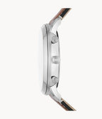 Cronografo Neutra con cinturino in pelle LiteHide™ marrone chiaro