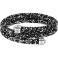 Crystaldust Bangle Double BLack & White