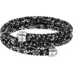 Crystaldust Bangle Double BLack & White