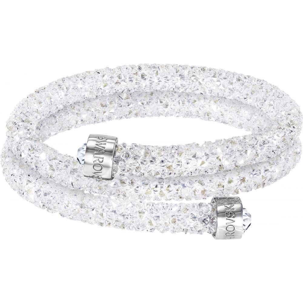 Crystaldust Bangle Double White