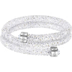 Crystaldust Bangle Double White
