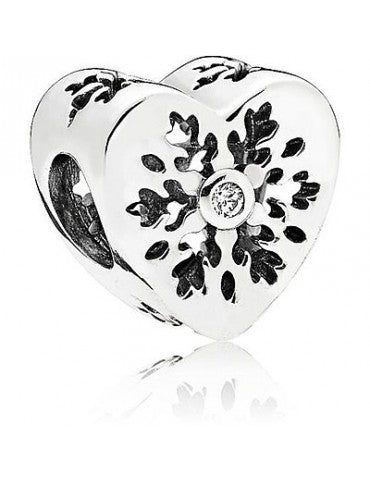 CUORE E FIOCCO DI NEVE - CHARM