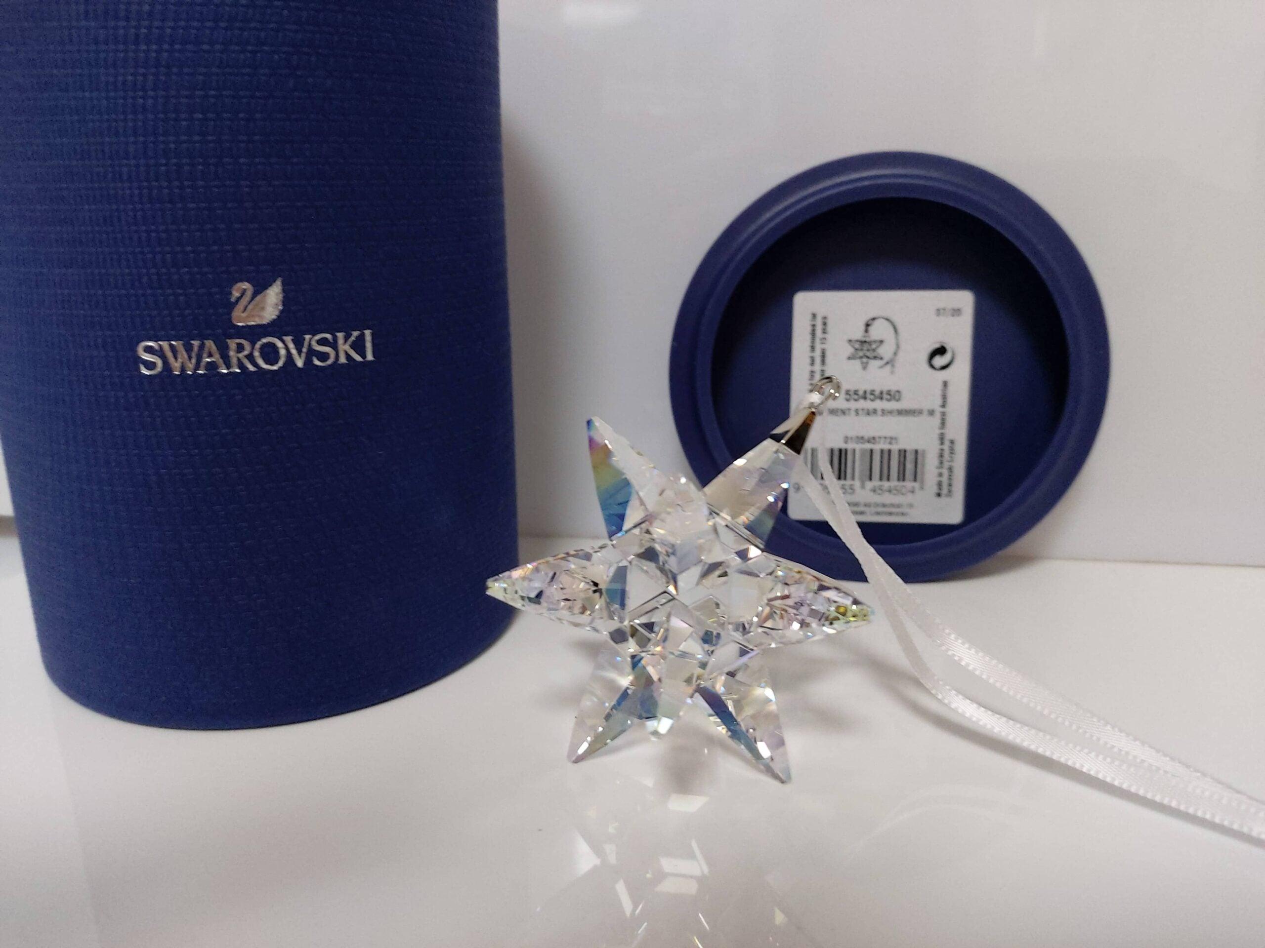 Decorazione Stella Shimmer, media