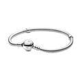 Disney, Bracciale Moments in maglia snake e Mickey Mouse scintillante