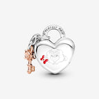 Disney, Charm Lucchetto d'Amore Mickey Mouse & Minnie