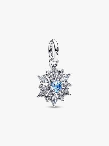 Disney Frozen Pendente Fiocco di Neve Argento Sterling 925 - CHARM