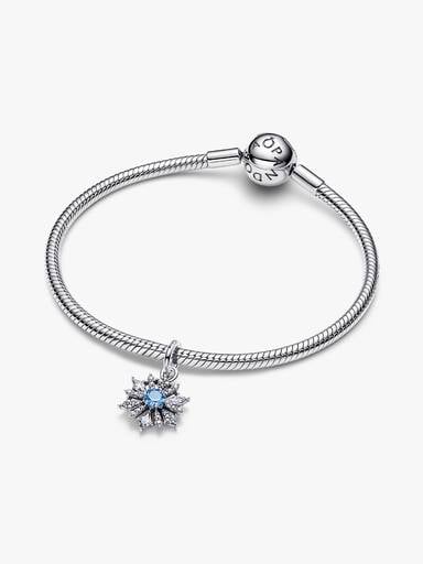 Disney Frozen Pendente Fiocco di Neve Argento Sterling 925 - CHARM