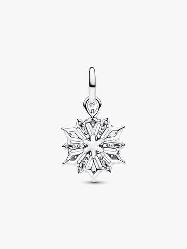 Disney Frozen Pendente Fiocco di Neve Argento Sterling 925 - CHARM