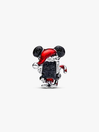 Disney Mickey Mouse Magia del Natale Argento Sterling 925 - CHARM
