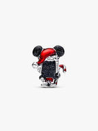 Disney Mickey Mouse Magia del Natale Argento Sterling 925 - CHARM