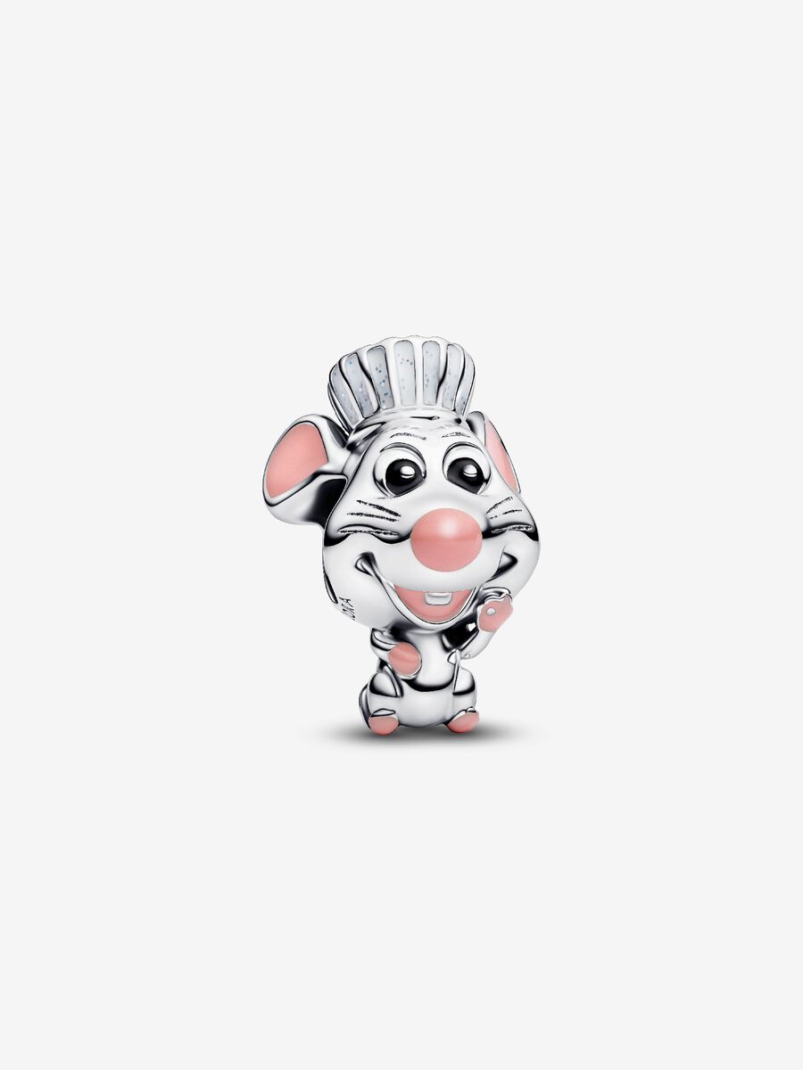 Disney Pixar Ratatouille Remy Argento Sterling 925 - CHARM