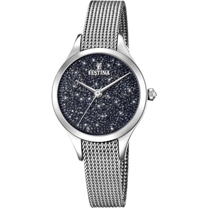 OROLOGIO FESTINA MADEMOISELLE F20336/3 GRIGIO CON CINTURINO IN ACCIAIO, DONNA