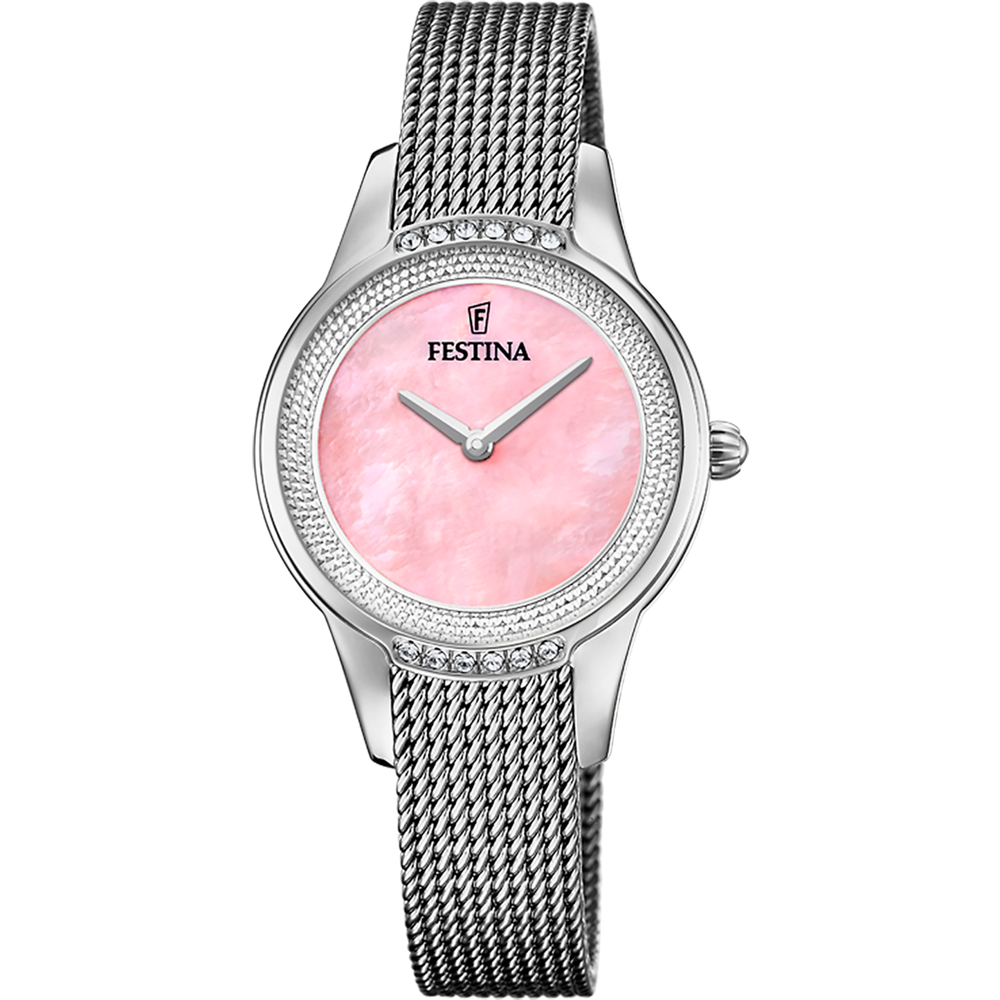 OROLOGIO FESTINA MADEMOISELLE F20494/5 ROSA CINGHIA ACCIAIO INOSSIDABILE 316L, DONNA